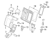 Diagram for Volkswagen Golf R Seat Heater - 5H0-963-567-C