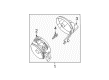 Diagram for Volkswagen Beetle Fog Light - 1C0-941-700-C
