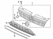 Diagram for Volkswagen Emblem - 5NA-853-601-JZA