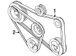 Diagram for Volkswagen Passat Drive Belt - 027-903-137