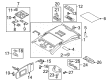 Diagram for Volkswagen CC Dome Light - 1K0-947-106-K-YML