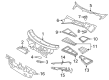 Diagram for Volkswagen Phaeton Grille - 3D1-819-415-C-B41