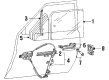 Diagram for Volkswagen Quantum Window Run - 321-837-410-H