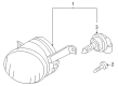 Diagram for Volkswagen Tiguan Limited Fog Light - 5K0-941-700-F