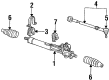 Diagram for Volkswagen Cabrio Rack And Pinion - 1HM-422-055-D