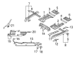 Diagram for Volkswagen Touareg Frame Rail - 7L0-803-076-A