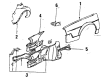 Diagram for Volkswagen Quantum Battery Tray - 321-809-353-B
