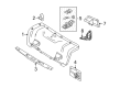Diagram for Volkswagen Phaeton Interior Lights - 3D0-947-121