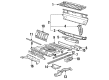 Diagram for Volkswagen Fox Frame Rail - 302-803-415-4