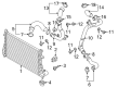Diagram for Volkswagen Intercooler - 5QM-145-803-E
