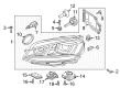 Diagram for Volkswagen Golf R Lighting Control Module - 3D0-941-329-D