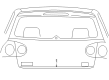 Diagram for Volkswagen Rabbit Emblem - 1K0-853-675-AJ-739
