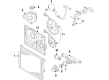 Diagram for Volkswagen Fan Shroud - 7L0-121-207-D