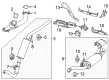 Diagram for Volkswagen Routan Exhaust Pipe - 7B0-253-091-J