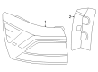 Diagram for Volkswagen Taos Tail Light - 2GJ-945-095-B