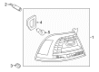 Diagram for Volkswagen Touareg Back Up Light - 7P6-945-208-A