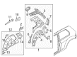 Diagram for Volkswagen GTI Fuel Filler Housing - 5G6-809-313