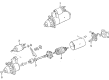 Diagram for Volkswagen Starter Solenoid - 077-911-287-A