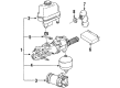 Diagram for Volkswagen Passat ABS Pump And Motor Assembly - 357-614-111
