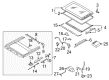 Diagram for Volkswagen Sunroof - 1K5-877-071-A