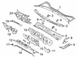 Diagram for Volkswagen Arteon Grille - 3G8-819-402-M-9B9