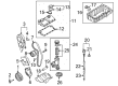 Diagram for Volkswagen Passat Dipstick - 038-115-611-M