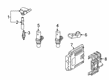 Diagram for Volkswagen Vehicle Speed Sensor - 09G-927-321-D