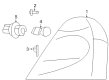 Diagram for Volkswagen Routan Back Up Light - 7B0-945-095-C