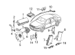 Diagram for Volkswagen Phaeton Clock Spring - 8E0-953-541-E