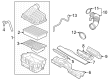 Diagram for Volkswagen Golf R Air Duct - 5WA-129-626