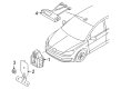 Diagram for Volkswagen e-Golf Back up Alarm - 5Q0-951-605-A