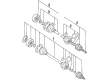 Diagram for Volkswagen Quantum Axle Shaft - 811-407-272-AX