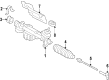 Diagram for Volkswagen Radius Heat Shield - 1K1-423-981-H