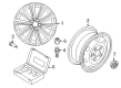 Diagram for Volkswagen Alloy Wheels - 561-601-025-P-Z49