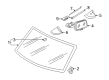 Diagram for Volkswagen Touareg Car Mirror - 7L6-857-511-B-9B9