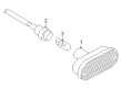 Diagram for Volkswagen Golf Side Marker Light - 3B0-949-117-C