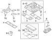 Diagram for Volkswagen Tiguan Limited Interior Lights - 1K0-947-106-H-YAH