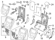 Diagram for Volkswagen Touareg Seat Heater - 7P6-963-552-S