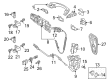 Diagram for Volkswagen Rear Door Striker - 10A-837-767
