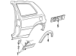 Diagram for Volkswagen Cabrio Door Moldings - 1HM-853-535-H-ROH