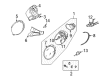 Diagram for Volkswagen Golf Headlight Bulb - N-017-761-2
