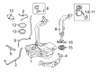 Diagram for Volkswagen Gas Cap - 5C0-201-550-T