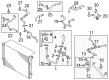Diagram for Volkswagen Intake Manifold Temperature Sensor - 06K-907-386-D
