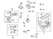 Diagram for Volkswagen Rabbit Air Duct - 1K0-805-971-C-9B9