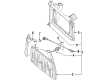 Diagram for Volkswagen Passat Headlight Cover - 357-941-106