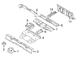 Diagram for Volkswagen ID. Buzz Rear Crossmember - 1N3-803-173