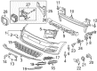 Diagram for Volkswagen Bumper Cover - 5GM-807-217-GRU