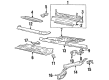 Diagram for Volkswagen Passat Rear Crossmember - 357-803-531
