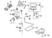 Diagram for Volkswagen Routan Dipstick - 7B0-115-611-A