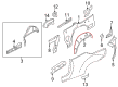 Diagram for Volkswagen Eos Wheelhouse - 1Q0-809-851-A